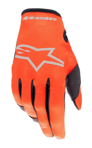 Alpinestars Radar Hot Orange Black Gloves