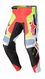 Alpinestars Fluid Agent Black Mars Red Yellow Fluo Pants