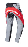 Alpinestars Youth Racer Tactical Cast Gray Camo Mars Red Motocross Kit Combo