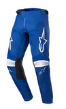 Alpinestars Youth Racer Narin Blue Ray White Motocross Kit Combo