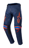 Alpinestars Youth Racer Narin Night Navy Hot Orange Pants