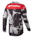 Alpinestars Racer Tactical Gray Camo Mars Red Motocross Kit Combo