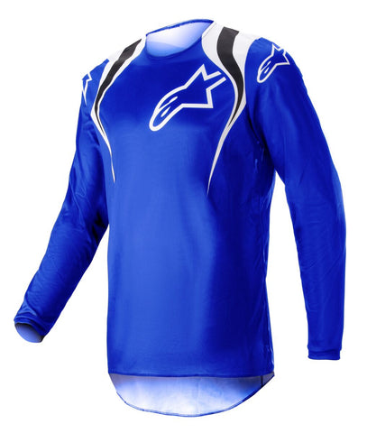 Alpinestars Fluid Narin Blue Ray White Jersey