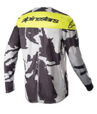 Alpinestars Youth Racer Tactical Cast Gray Camo Yellow Fluo Jersey
