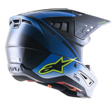 Alpinestars Helmet SM5 Rayon Nightlife Ucla Blue White Helmet