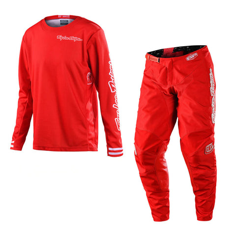 Troy Lee Designs GP Youth Mono Red  Kit Combo