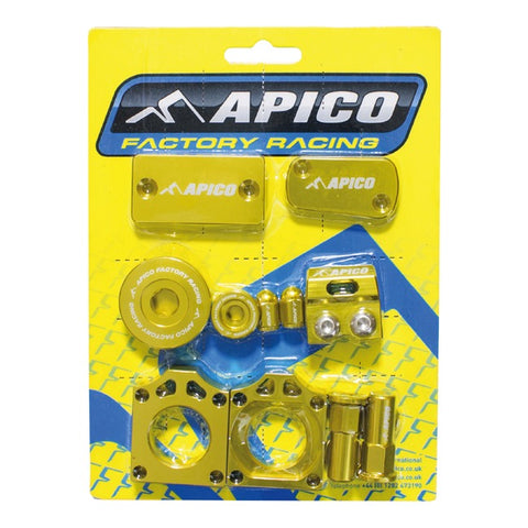 Apico Anodised Bling Pack - Suzuki - Gold