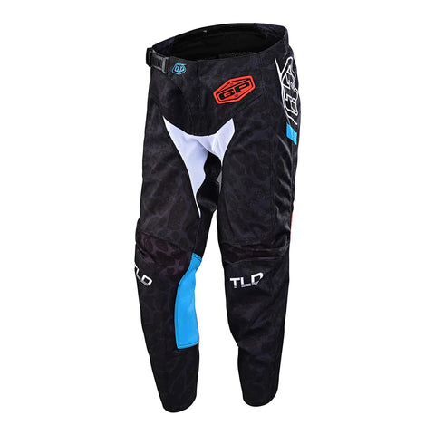 Troy Lee Youth Pants Fractura Orange Black