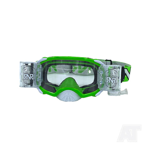 rip and roll goggles Rip N Roll RNR Platinum 48mm Motocross Goggles