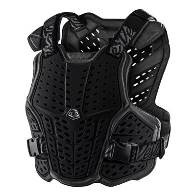 Troy Lee Black Rock Fight Solid Chest Protector