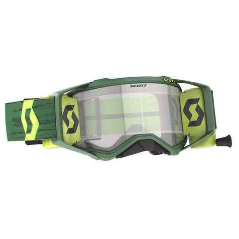 Scott Prospect WFS Roll Off Goggles Green Yellow Clear