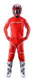 Troy Lee Designs SE Ultra Lines Red/White Kit Combo