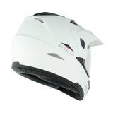 Stealth HD009 Adventure Helmet - White Gloss