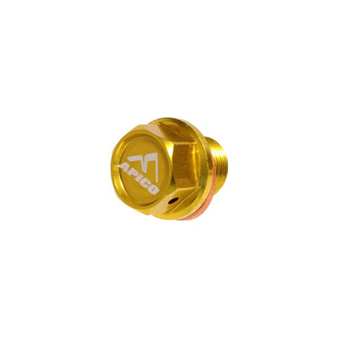 Apico Magnetic  Oil Drain Bolt - M12 Suzuki Gold