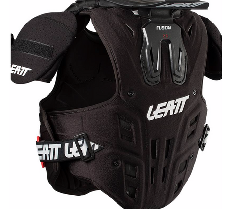 Leatt Fusion Kids Black Body Armour Neck Brace – AT Motocross
