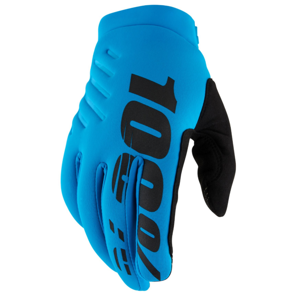 100 Brisker Cold Weather Glove Turquoise AT Motocross