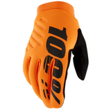 100% Brisker Cold Weather Glove  - Orange