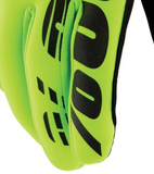 100% Brisker Cold Weather Glove - Fluo Yellow