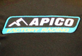 Apico Factory Racing Youth Softshell Gilet - Black