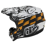 Troy lee Designs SE4 Polyacrylite Strike Helmet - Black White