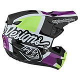 Troy lee Designs SE5 Composite Helmet - Quattro White Green