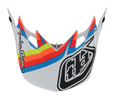 Troy lee Designs SE4 Polyacrylite Warped Helmet - White