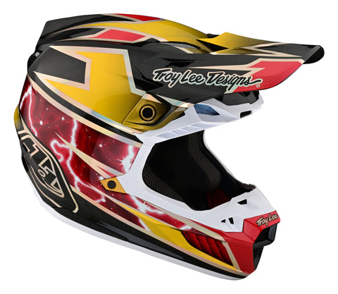 Troy lee Designs SE5 Lightning Carbon Helmet - Gold
