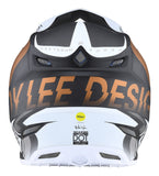 Troy lee Designs SE5 Qualifier Carbon Helmet - White Bronze