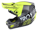 Troy lee Designs SE5 Qualifier Composite Helmet - Glo Yellow Black