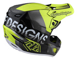 Troy lee Designs SE5 Qualifier Composite Helmet - Glo Yellow Black