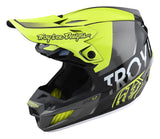 Troy lee Designs SE5 Qualifier Composite Helmet - Glo Yellow Black