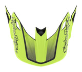 Troy lee Designs SE5 Qualifier Composite Helmet - Glo Yellow Black