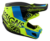 Troy lee Designs SE5 Qualifier Composite Helmet - Yellow Blue