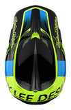 Troy lee Designs SE5 Qualifier Composite Helmet - Yellow Blue