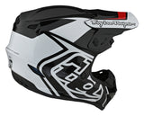 Troy Lee Designs GP Overload Helmet - Black White