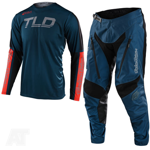 Troy Lee Designs Scout GP Solid Marine Kit Combo