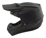 Troy lee Designs SE4 Polyacrylite Mono Helmet - Black