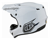 Troy lee Designs SE4 Polyacrylite Mono Helmet - White