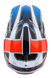Troy lee Designs SE5 Composite Helmet - Team Orange Blue