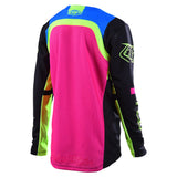 TroyLee GP Youth Fractura Jersey Black Flo Yellow