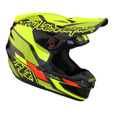 Troy lee Designs SE5 Carbon W/MIPS Helmet - Omega Black / Flo Yellow