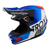 Troy lee Designs SE5 Composite Helmet - Qualifier White / Blue