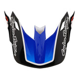 Troy lee Designs SE5 Composite Helmet - Qualifier White / Blue