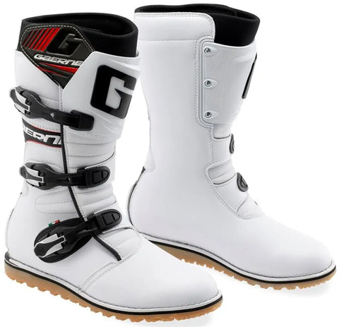 Gaerne Classic White Trials Balance Boots
