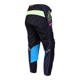 Troy Lee Youth Pants Fractura Black Flo Yellow