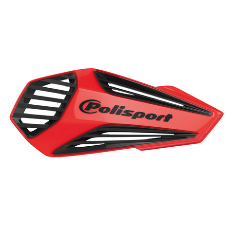 Polisport MX Air Handguards Red Black