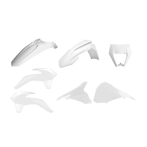 Polisport KTM Plastic Kit White Restyle Kit