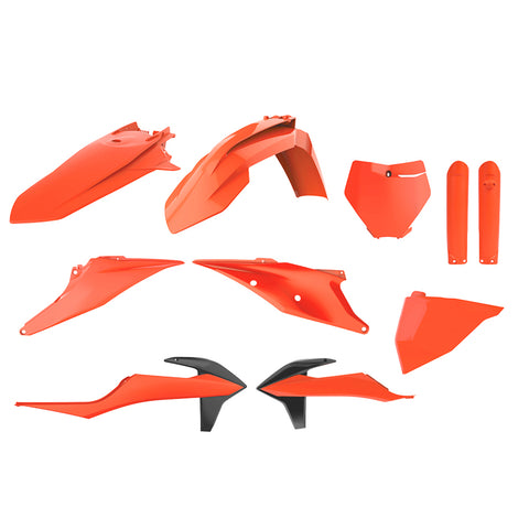 Polisport KTM Plastic Kit Fluo Orange