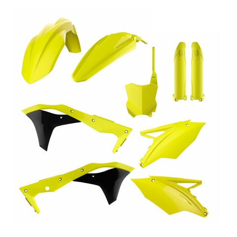 Polisport Suzuki Plastic Kit Fluo Yellow