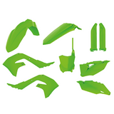 Polisport Kawasaki Plastic Kit Lime Green